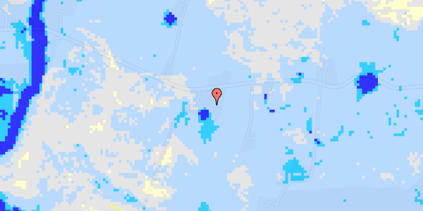 Ekstrem regn på Hustedvej 2A