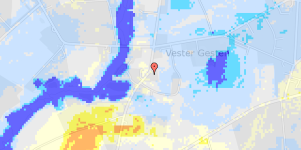 Ekstrem regn på Kirkevej 3