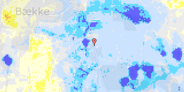 Ekstrem regn på Klostergade 6