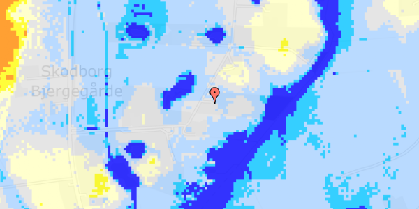 Ekstrem regn på Knudevejen 13