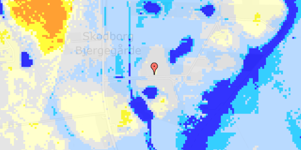 Ekstrem regn på Knudevejen 36