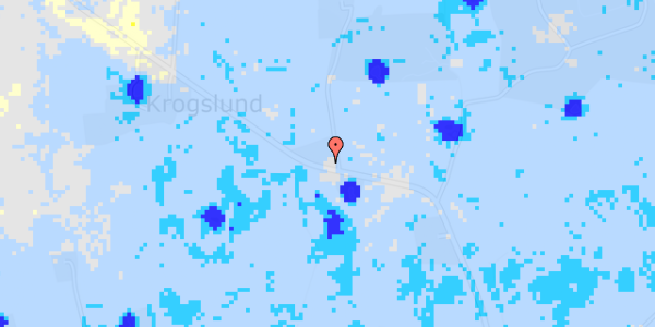 Ekstrem regn på Krogslundvej 3