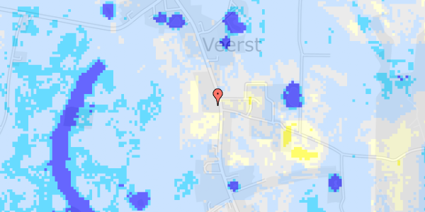 Ekstrem regn på Kronborgvej 35