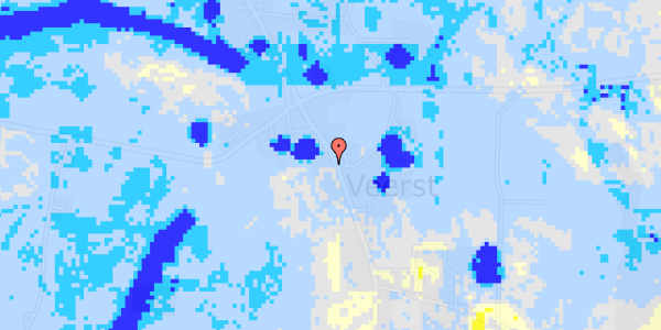 Ekstrem regn på Kronborgvej 51