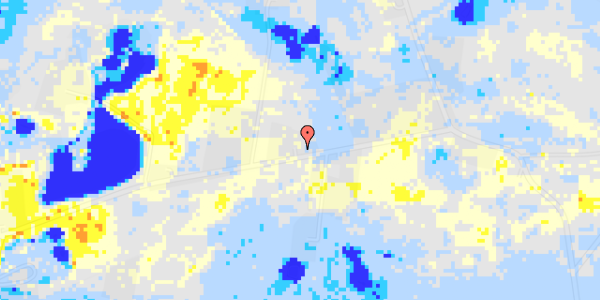 Ekstrem regn på Lykkegårdsvej 2