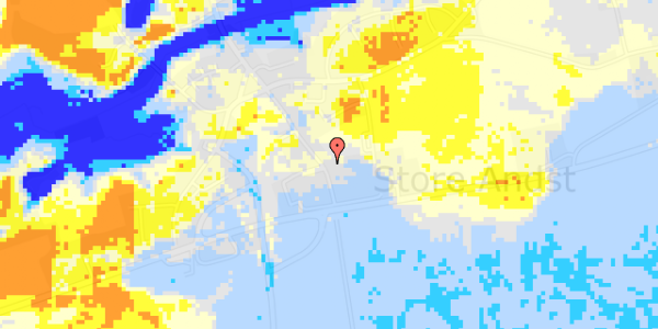 Ekstrem regn på Markdannersvej 8