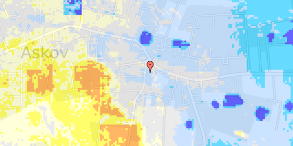 Ekstrem regn på Møllevej 1