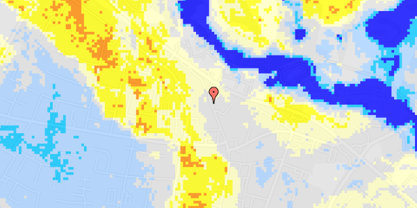 Ekstrem regn på Skolegade 15