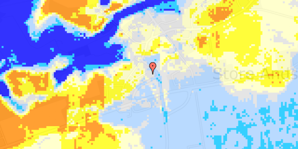 Ekstrem regn på Solhøj 8