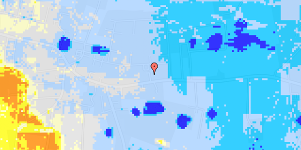 Ekstrem regn på Vejenvej 45D