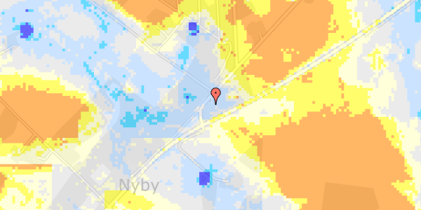 Ekstrem regn på Østerholmvej 2