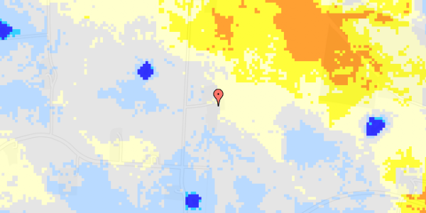 Ekstrem regn på Baunshøjvej 4