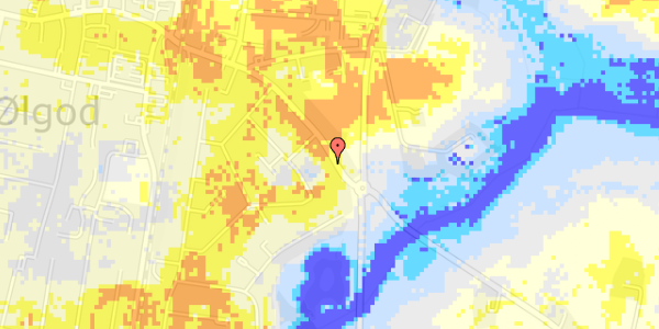 Ekstrem regn på Egknudvej 28