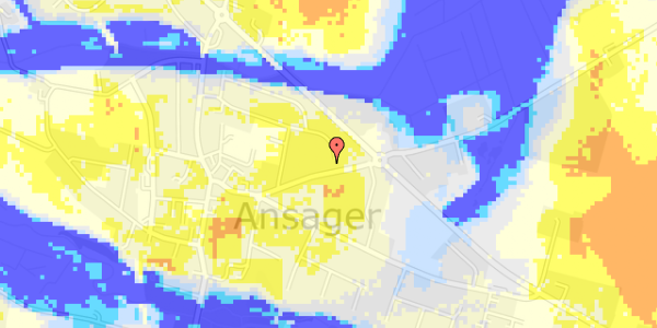 Ekstrem regn på Skolegade 23