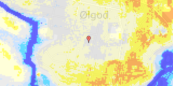 Ekstrem regn på Vangsgade 29