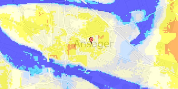 Ekstrem regn på Østergade 10