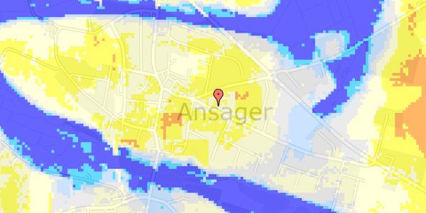 Ekstrem regn på Østergade 15