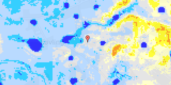 Ekstrem regn på Bøgebjergvej 11