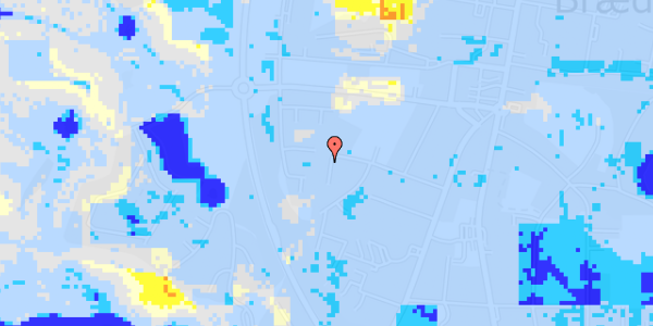 Ekstrem regn på Damgårds Alle 27