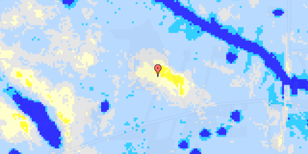 Ekstrem regn på Davdingvej 16