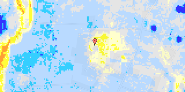 Ekstrem regn på Fuglrisvej 34A