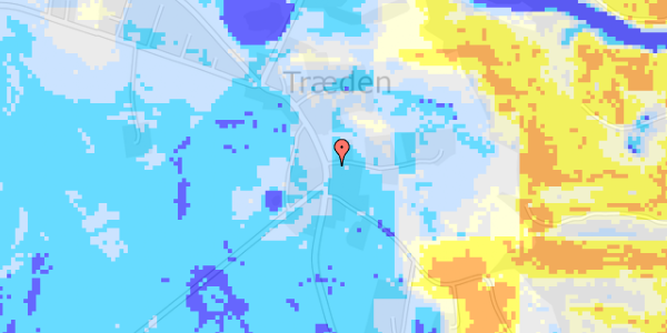 Ekstrem regn på Gyden 2A