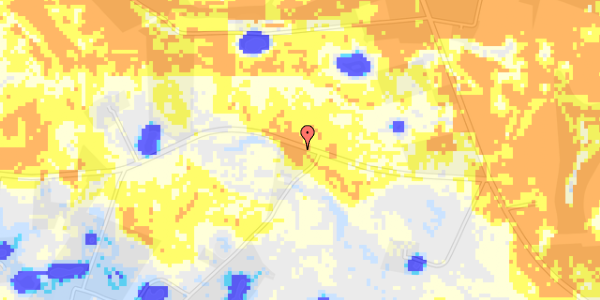 Ekstrem regn på Hallevej 5