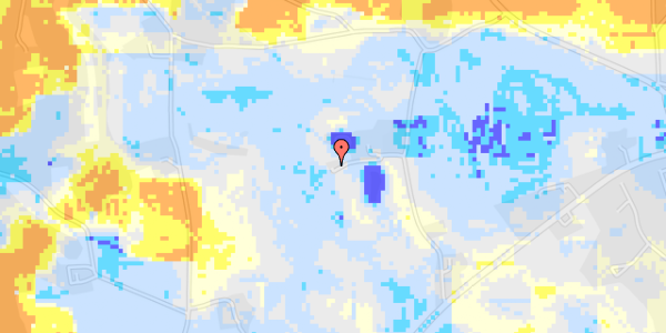 Ekstrem regn på Holmedal 33B