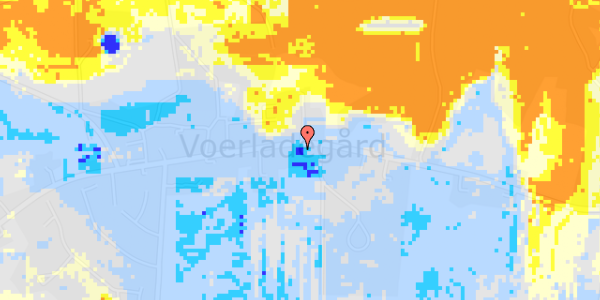 Ekstrem regn på Holmedal 64