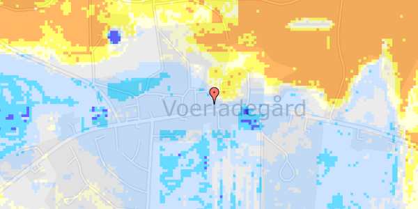 Ekstrem regn på Holmedal 71