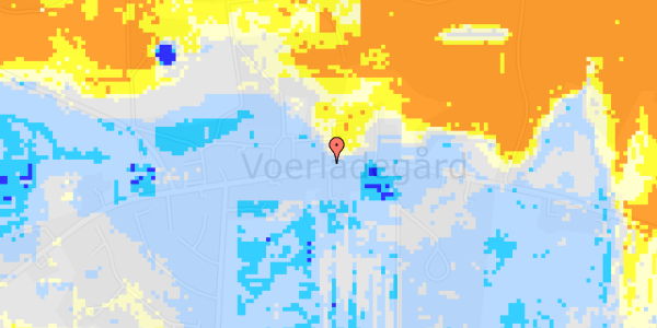 Ekstrem regn på Holmedal 75