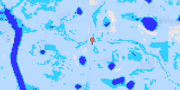 Ekstrem regn på Hårupvej 32