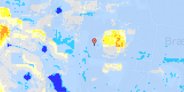 Ekstrem regn på Indre Ringvej 2, 1. mf