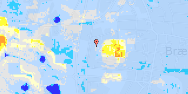 Ekstrem regn på Indre Ringvej 16, st. th