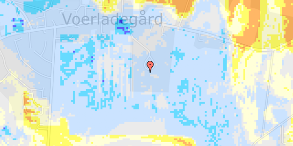 Ekstrem regn på Kirstinelund 18