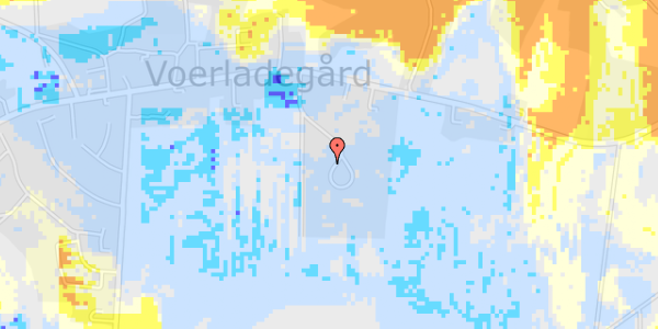 Ekstrem regn på Kirstinelund 20