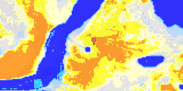 Ekstrem regn på Møllehøjvej 6