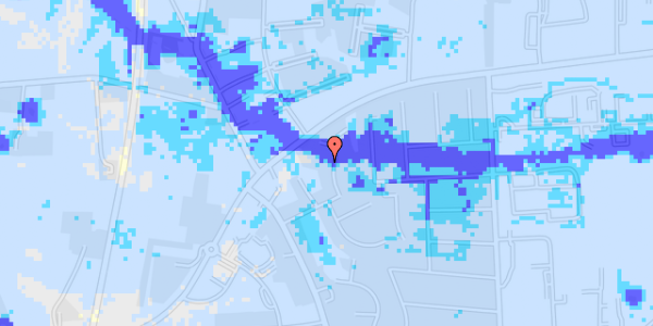 Ekstrem regn på Nørrehusvej 11