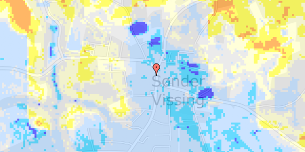 Ekstrem regn på Gl Ryevej 3A