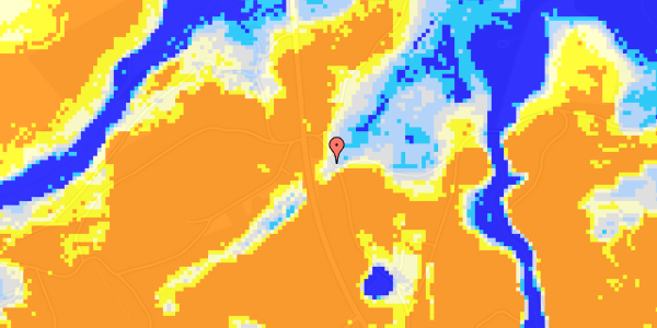 Ekstrem regn på Silkeborgvej 98