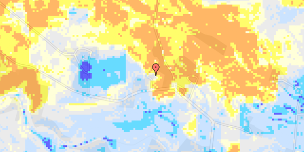 Ekstrem regn på Slagballe Banke 2