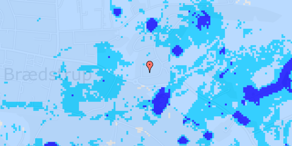 Ekstrem regn på Sorgenfri 21