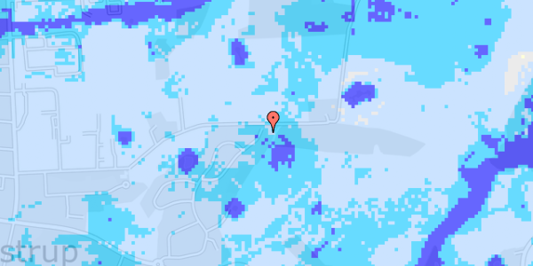 Ekstrem regn på Sorgenfri 36