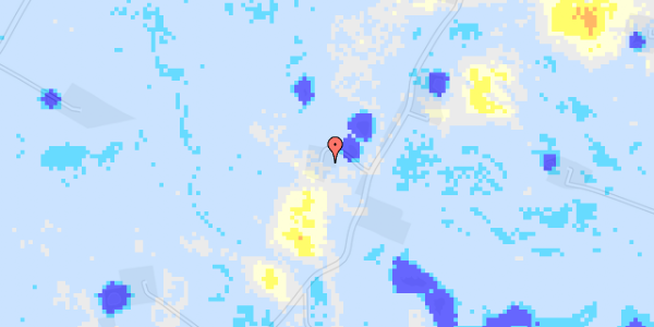 Ekstrem regn på Stidsmøllevej 12