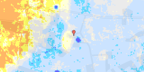 Ekstrem regn på Vestermarksvej 2