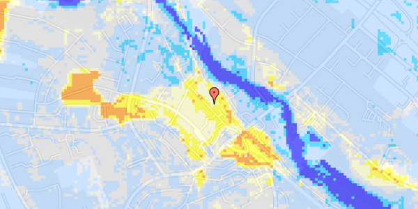 Ekstrem regn på Amaliegade 16, st. 