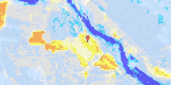 Ekstrem regn på Amaliegade 21