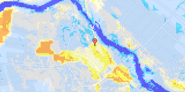 Ekstrem regn på Amaliegade 28