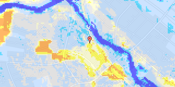 Ekstrem regn på Amaliegade 30B