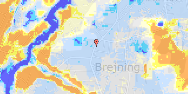 Ekstrem regn på Borgergade 9A